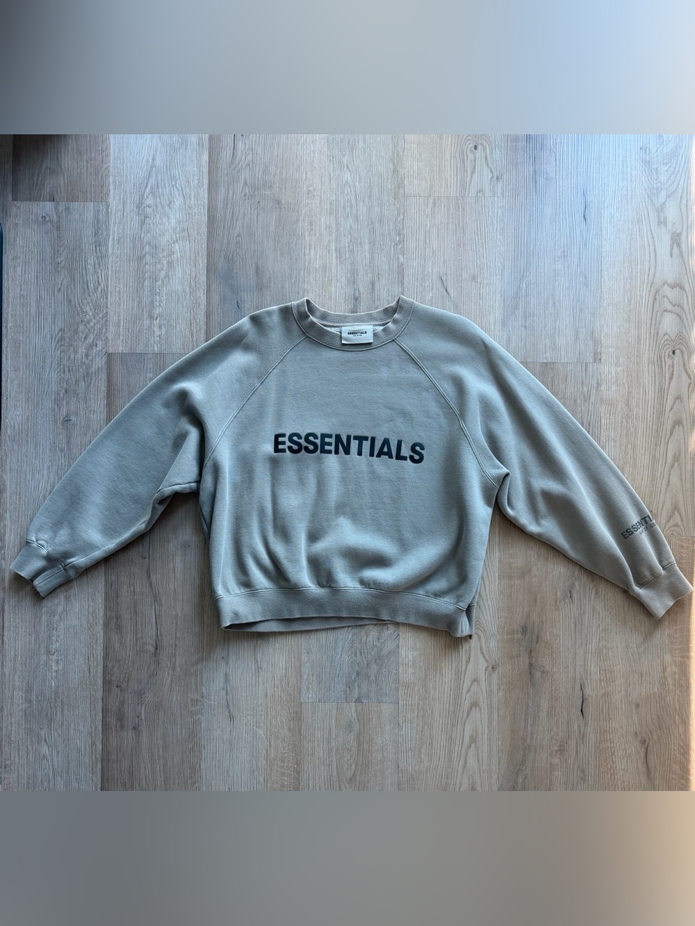 ESSENTIALS Women's Crewneck Sweatshirt in Beige